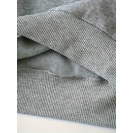 Winter Warmth | Women's Plus Size Christmas Tree Print Hoodie - Cozy Long Sleeve Pullover with Pockets, Festive 