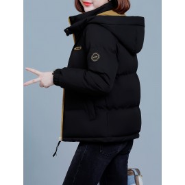Women's Outdoor Detachable Hooded Warm Fashion Jacket