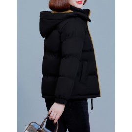 Women's Outdoor Detachable Hooded Warm Fashion Jacket