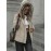 Women'S Winter Warm Hooded Jacket with Pockets - Casual Long Sleeve Coat, Solid Color, Non-Stretch Fabric, Regular Fit for Everyday Comfort, Winter Coats, Cold Weather Apparel, Durable Warmth, Functional Design, Quality Stitching, Cold Climate Wear