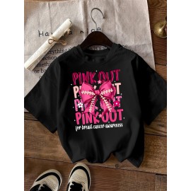 Plus Size - Women'S Plus Size Casual T-Shirt - 